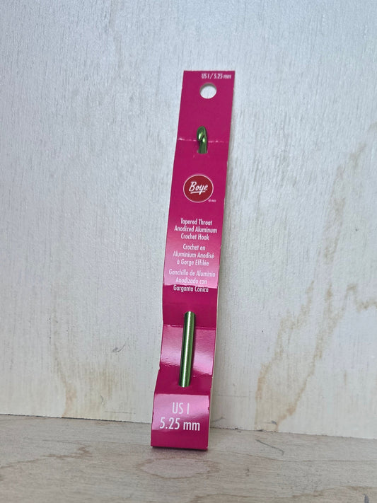 Boye Aluminum Crochet Hooks