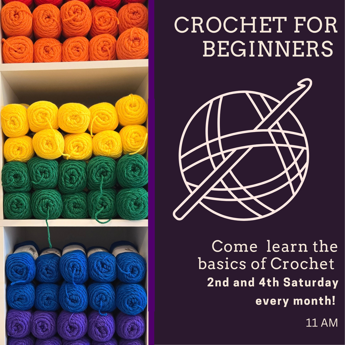Beginning Crochet First Class