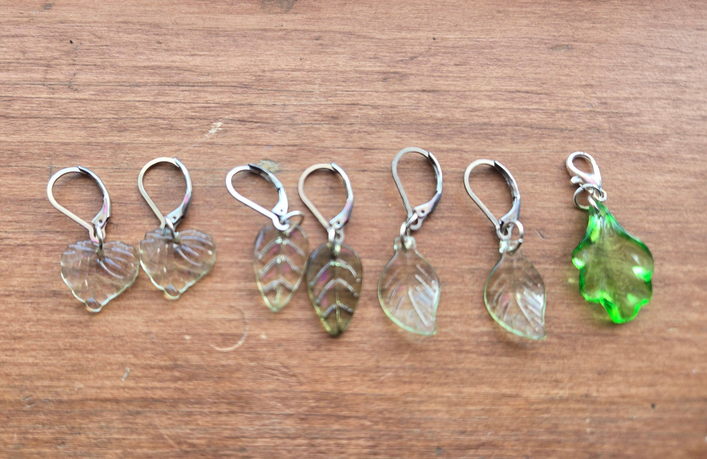 Stitch Marker-Leaves