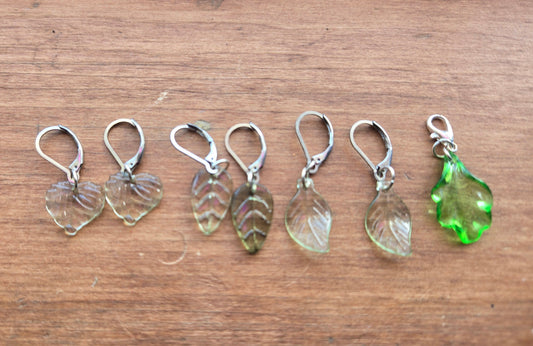 Stitch Marker-Leaves